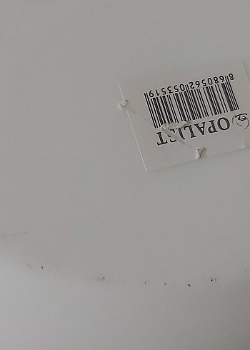 Desenli Beyaz Porselen Kayık Tabak Seti - Görsel 5