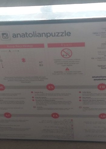 Renkli Çiçekler ve Kadın Temalı Puzzle - Görsel 6