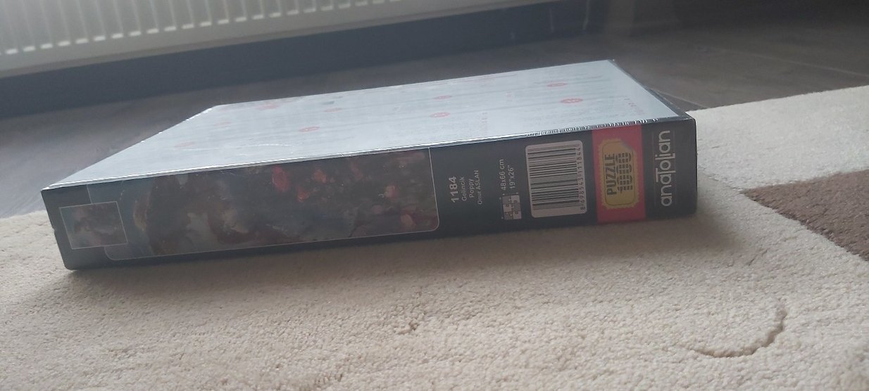 Renkli Çiçekler ve Kadın Temalı Puzzle - Görsel 4