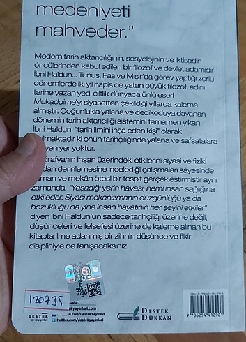 Beden Ibni Haldun coğrafya kaderindir