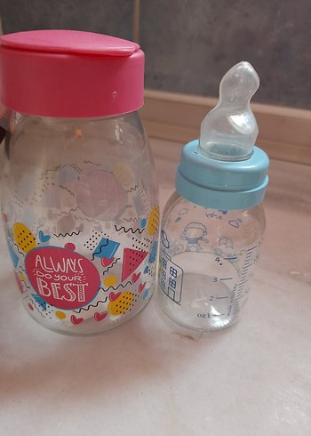 Pastel Pembe Bebek Biberonları - Görsel 2