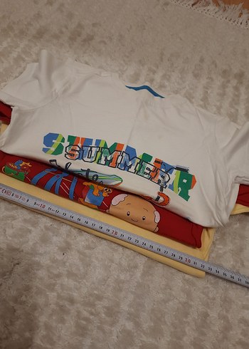 Pamuklu Renkli Çocuk Pijama Takımı - Görsel 5