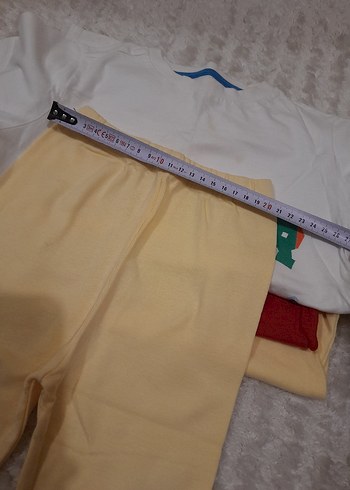 Pamuklu Renkli Çocuk Pijama Takımı - Görsel 6