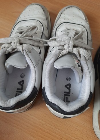 Gri Bağcıklı  Spor Ayakkabı - Görsel 6