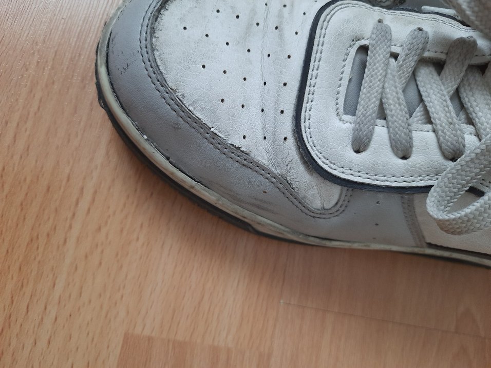 Gri Bağcıklı  Spor Ayakkabı - Görsel 4