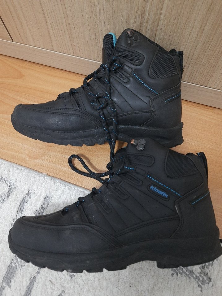 Lacivert Bağcıklı Erkek Biker Bot - Görsel 4