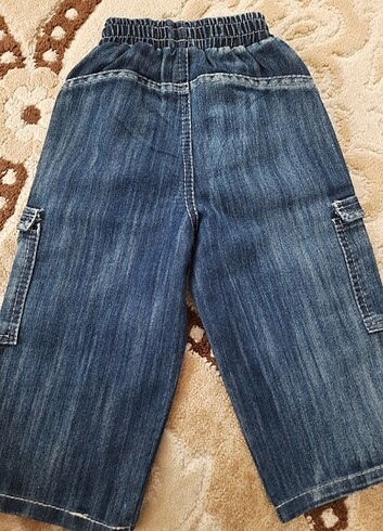 6-9 Ay Beden mavi Renk Kot pantolon