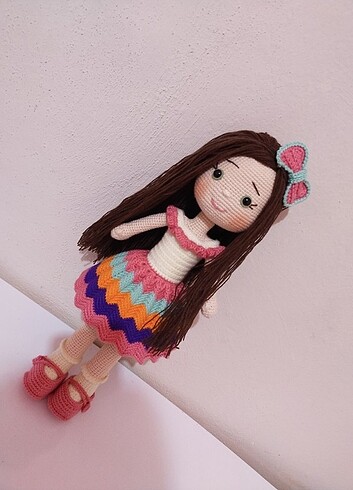 Beden Renk Amigurumi organik bebek