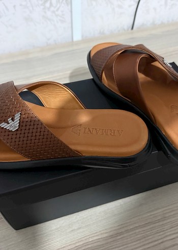 Erkek Kahverengi Tokalı Rahat Terlik - Görsel 3