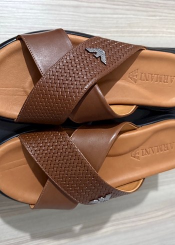 Erkek Kahverengi Tokalı Rahat Terlik - Görsel 5