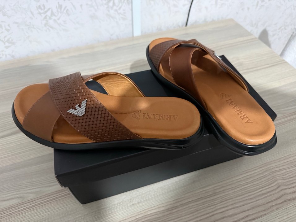 Erkek Kahverengi Tokalı Rahat Terlik - Görsel 3