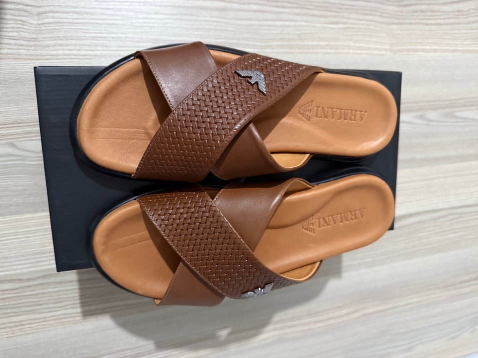 Erkek Kahverengi Tokalı Rahat Terlik - Görsel 5