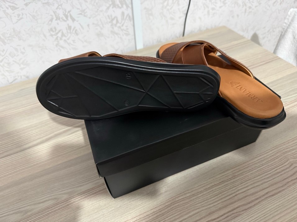 Erkek Kahverengi Tokalı Rahat Terlik - Görsel 4