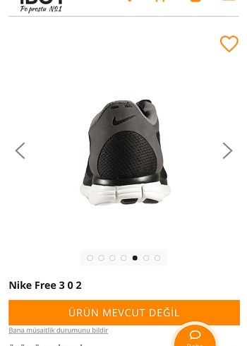 Gri Nike Free 3.0 2 Erkek Spor Ayakkabı - Görsel 4