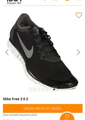 Gri Nike Free 3.0 2 Erkek Spor Ayakkabı - Görsel 3