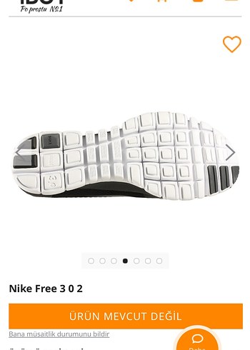 Gri Nike Free 3.0 2 Erkek Spor Ayakkabı - Görsel 2