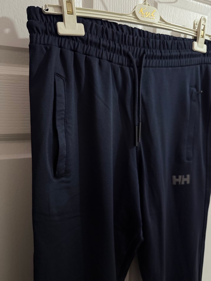 Erkek Lacivert Rahat Kesim Eşofman Altı - Görsel 4