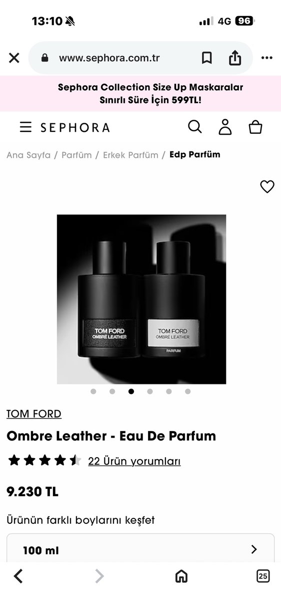 Tom Ford Ombre Leather Erkek Parfüm - Görsel 2