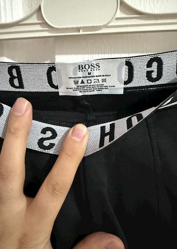 Siyah Elastik Bel Erkek içlik - Görsel 4