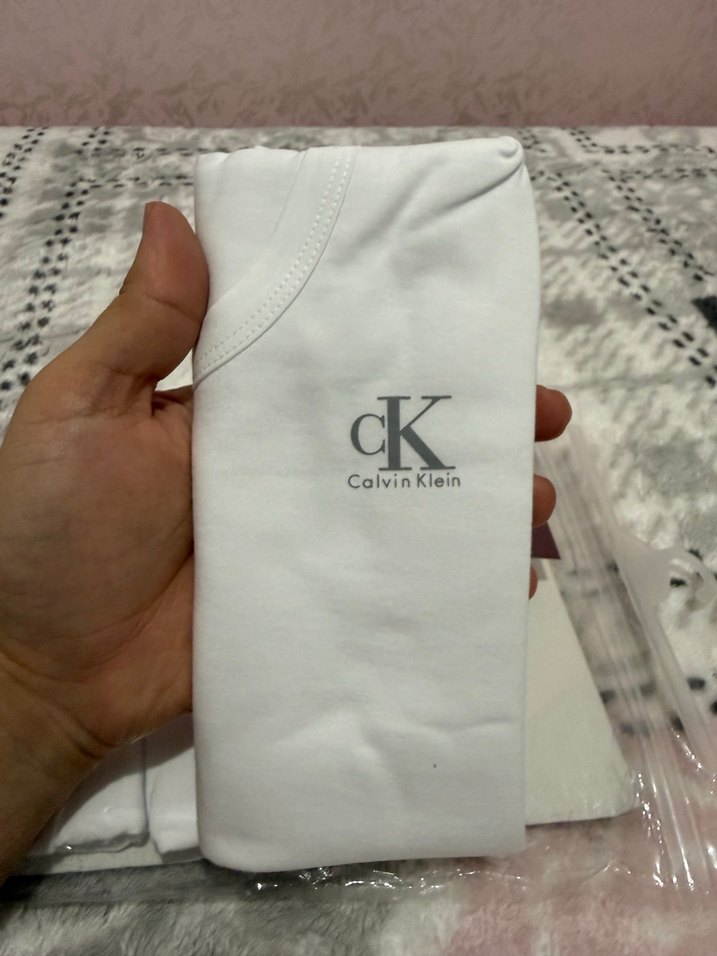 Calvin Klein Beyaz Baskılı Erkek Atlet - Görsel 3