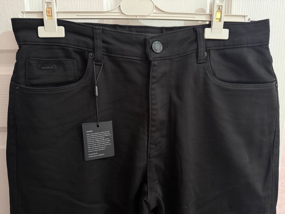 Siyah Regular Fit Erkek Pantolon - Görsel 3