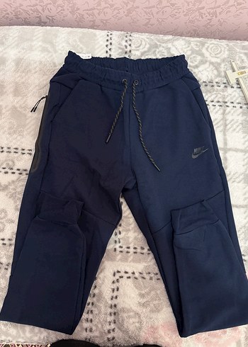 Nike Lacivert Esnek Bel Eşofman Altı - Görsel 8