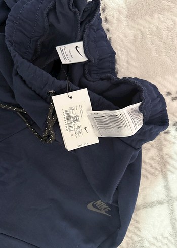 Nike Lacivert Esnek Bel Eşofman Altı - Görsel 7