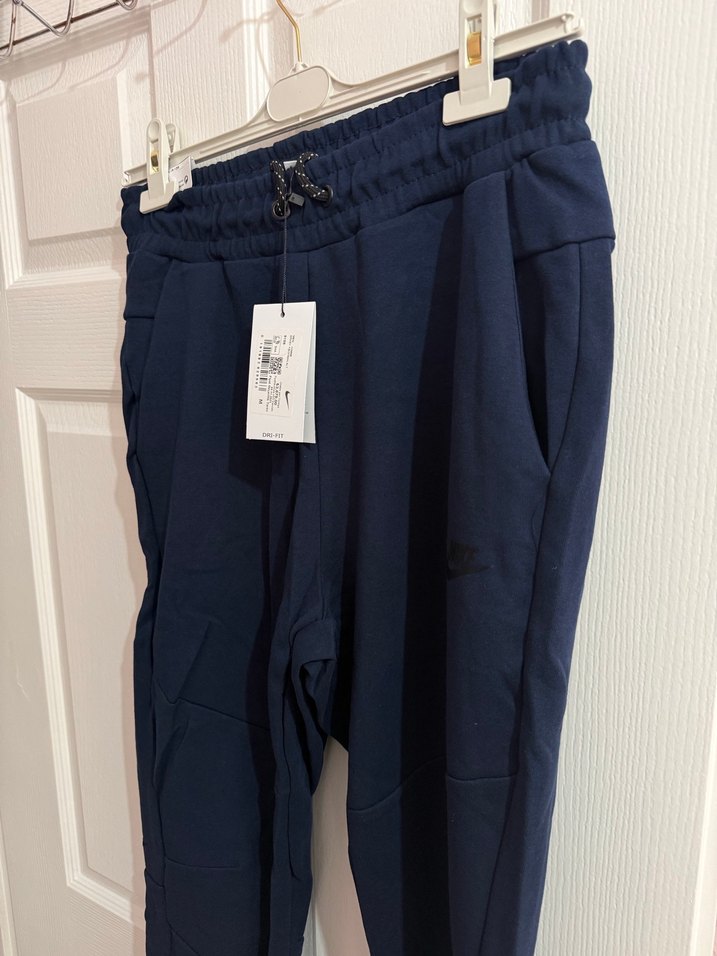 Nike Lacivert Esnek Bel Eşofman Altı - Görsel 3