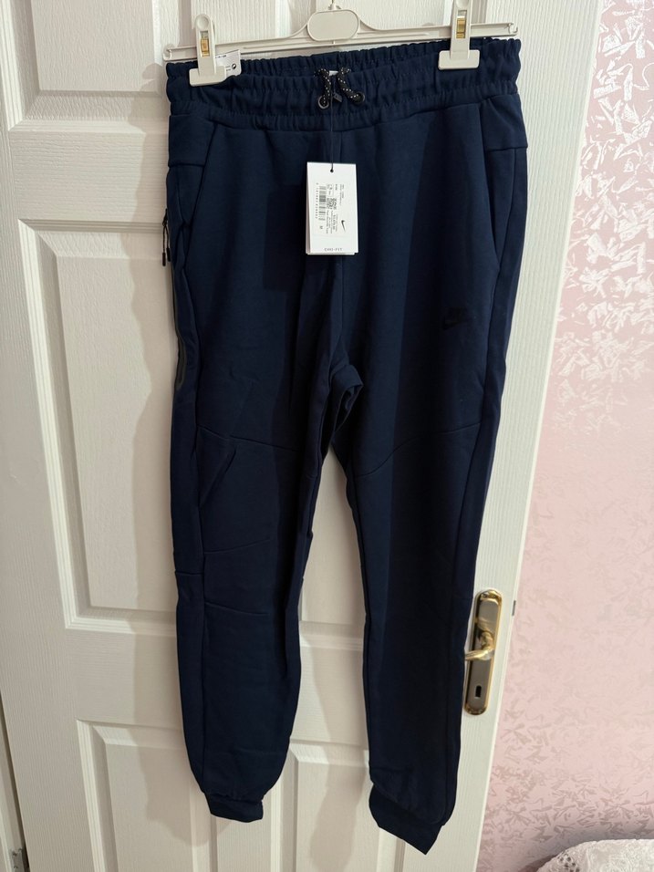 Nike Lacivert Esnek Bel Eşofman Altı - Görsel 2