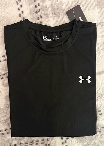 Erkek Siyah Kısa Kollu Spor Tişört - Görsel 2