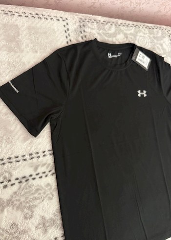 Erkek Siyah Kısa Kollu Spor Tişört - Görsel 8