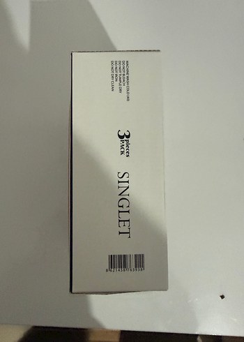 Tommy Hilfiger Erkek Beyaz Atlet 3'lü Paket - Görsel 2