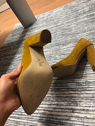 36 Beden Süet stiletto