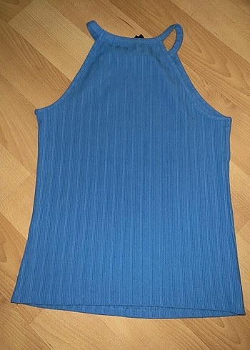 m Beden Askılı halter yaka bluz