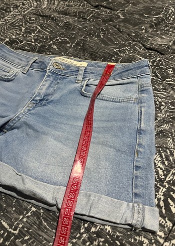 Lcw Kadın Mavi Mini Kot Şort - Görsel 3