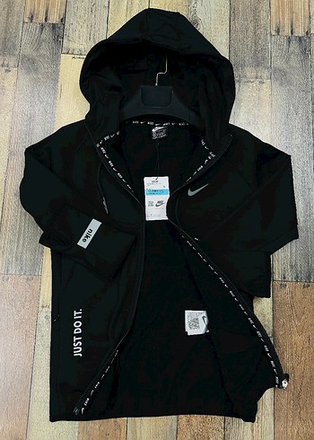 Siyah Fermuarlı Kadın Spor Sweatshirt - Görsel 3