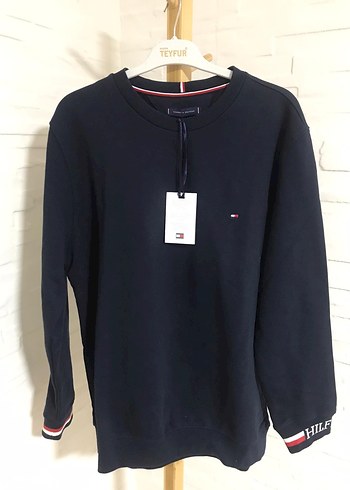 Erkek Lacivert Sweatshirt Uzun Kollu