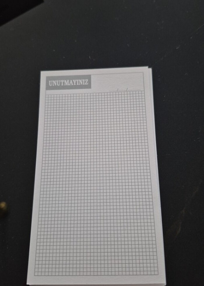 Not kagitlari /bloklari - Görsel 3