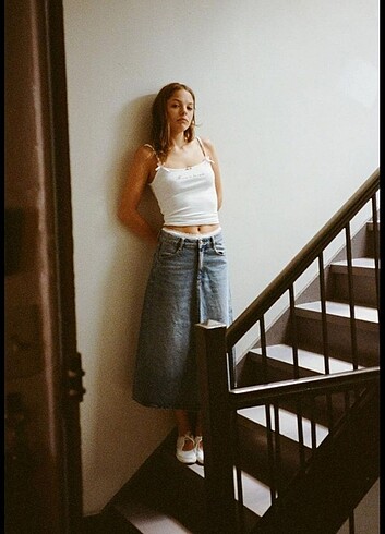 Zara denim etek S beden