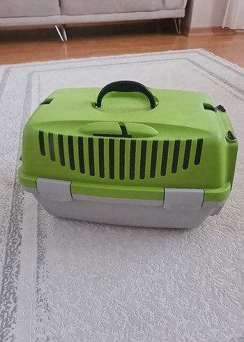 Yeşil Taşıma Çantası ve Kedi ve küçük köpek cantasi - Görsel 4