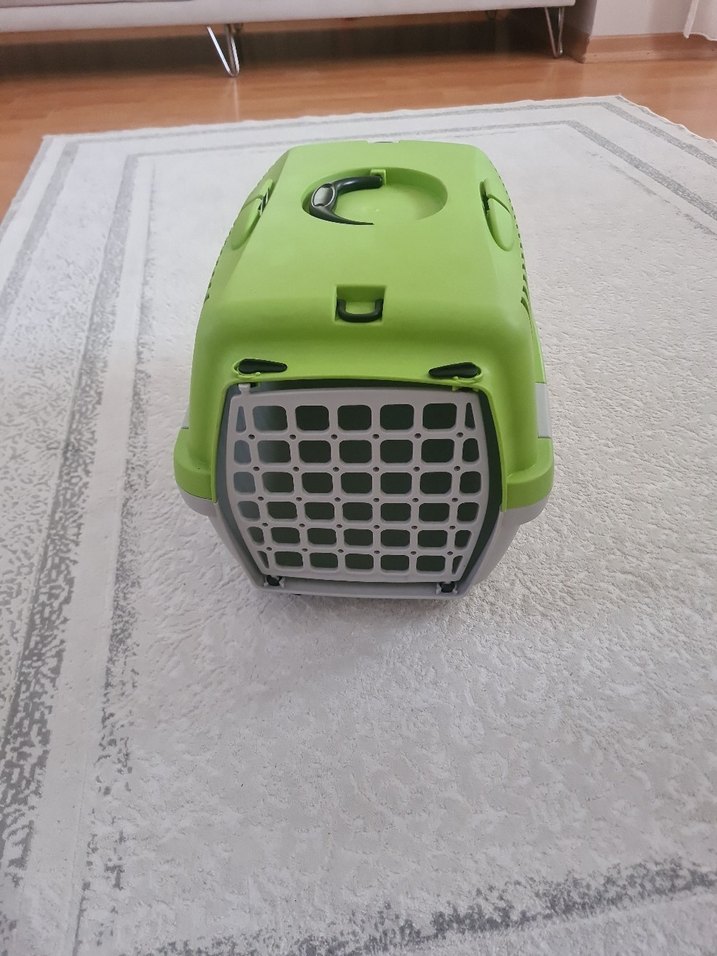 Yeşil Taşıma Çantası ve Kedi ve küçük köpek cantasi - Görsel 5