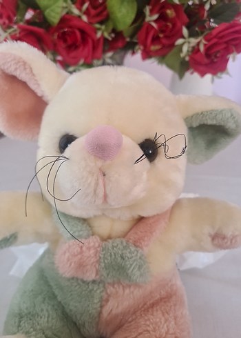 Diğer Pastel Renkli Peluş Oyuncak Fare