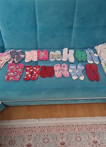 13 giyim çorap ve 2 tane külot 