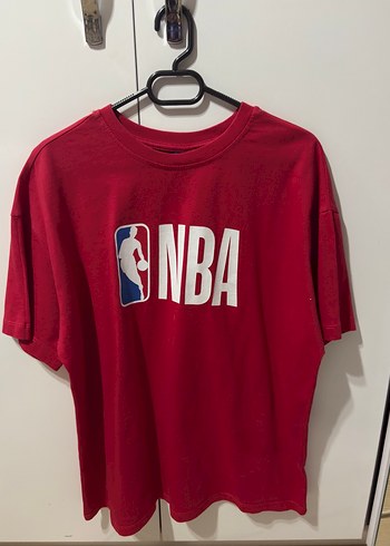 Kırmızı NBA Baskılı Tişört