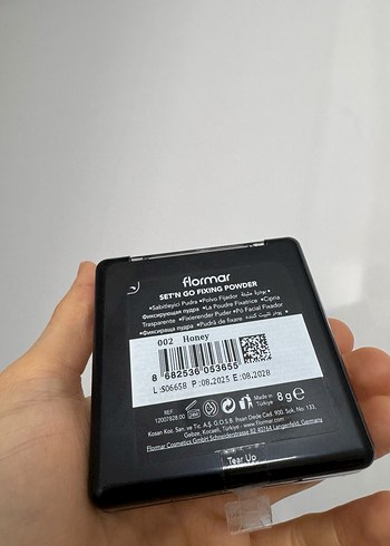 Flormar Set'N Go Sabitleyici Pudra - Görsel 2
