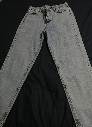 addaxtan alınmış, buz mavisi Jean bel 70cm