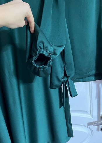 Özel tasarım bir takım şık gece ıcın uygun saten sorunu yoktur - Görsel 3