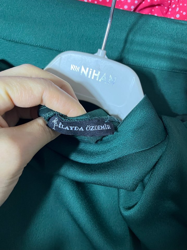 Özel tasarım bir takım şık gece ıcın uygun saten sorunu yoktur - Görsel 2