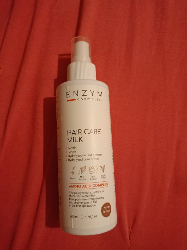 Enzym Saç Bakım Sütü 200ml - Görsel 2