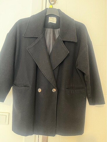 Kaşe oversize kaban